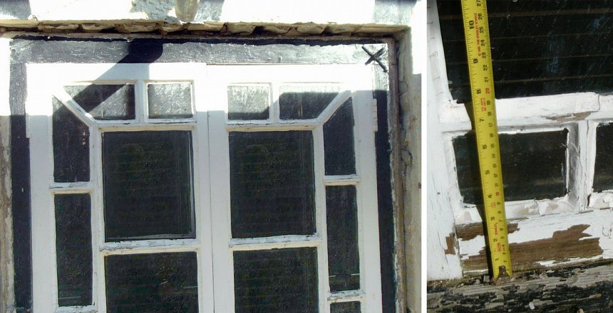 Original rotten windows
